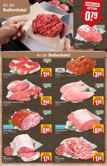 Schweinefleisch im REWE Prospekt "Dein Markt" mit 40 Seiten (Braunschweig)
