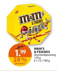 M&M’S & FRIENDS bei Müller in Mannheim M&M’S & FRIENDS im Angebot bei Müller Mannheim für 1,99 €