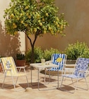 Chaise pliante - Citron ou imprimé - B&M à Saint-Nazaire Chaise pliante - Citron ou imprimé en promo chez B&M Saint-Nazaire à 9,98 €