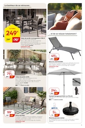 Offre Parasol dans le catalogue Weldom du moment à la page 5