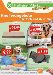 Aktueller Raiffeisen Rhein-Ahr-Eifel Handelsgesellschaft mbH Baumärkte Prospekt für Niederkassel: Knallerangebote für Dich und Dein Tier mit 4 Seiten, 07.02.2026 - 21.02.2026