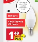 LED-Kerze E14 Angebote bei Marktkauf Böblingen für 1,49 €
