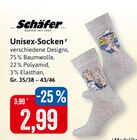 Unisex-Socken Angebote von Schäfer bei Kaufhaus Stolz Schwerin für 2,99 €