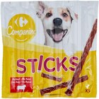 Sticks friandises pour chien - CARREFOUR COMPANINO en promo à 0,75 € chez Carrefour Sticks friandises pour chien - CARREFOUR COMPANINO dans le catalogue Carrefour