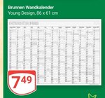 Wandkalender im Angebot bei GLOBUS in Viersen Wandkalender Angebote von Brunnen bei GLOBUS Viersen für 7,49 €