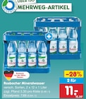 Mineralwasser im Angebot bei Netto Marken-Discount in Maintal Mineralwasser Angebote von Rosbacher bei Netto Marken-Discount Maintal für 7,69 €