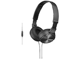 MDR-ZX310AP mit Headsetfunktion, On-ear Kopfhörer Schwarz im MediaMarkt Saturn Prospekt MDR-ZX310AP mit Headsetfunktion, On-ear Kopfhörer Schwarz von SONY im aktuellen MediaMarkt Saturn Prospekt für 25,99 €