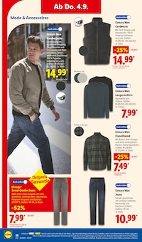 Herrenjacke Angebot im aktuellen Lidl Prospekt auf Seite 46