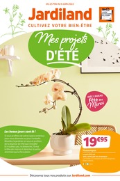 Catalogue Jardiland à Domont, avec 12 pages Prospectus Jardiland à Domont, "Mes projets d'été", 12 pages, 25/05/2022 - 06/06/2022