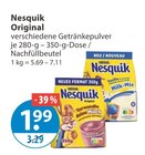 Nesquik Original im V-Markt Prospekt Nesquik Original von im aktuellen V-Markt Prospekt für 1,99 €