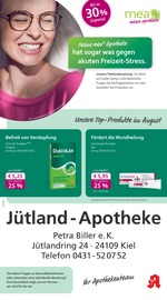 Aktueller mea - meine apotheke Apotheken Prospekt in Felde und Umgebung, "Unsere August-Angebote" mit 4 Seiten, 01.08.2025 - 31.08.2025