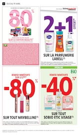 Prospectus Intermarché Super "80% REMBOURSÉS EN BONS D'ACHAT SUR LE RAYON BEAUTÉ" en cours à Tours, Page 2 Catalogue Intermarché Super en cours à Tours, "80% REMBOURSÉS EN BONS D'ACHAT SUR LE RAYON BEAUTÉ", Page 2
