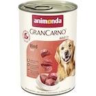 Aktuelle Rindfleisch Angebote bei Zookauf in Hagen (Stadt der FernUniversität) Aktuelles Animonda Dog Dose GranCarno Adult Rindfleisch pur 400 g Angebot bei Zookauf in Hagen (Stadt der FernUniversität) ab 1,39 €