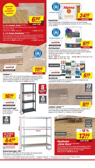 Laminat im toom Baumarkt Prospekt "Respekt, wer's selber macht." mit 8 Seiten (Kiel)