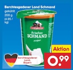 Schmand im Netto Marken-Discount Prospekt Schmand von Berchtesgadener Land im aktuellen Netto Marken-Discount Prospekt für 0,99 €