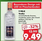 Vodka im Angebot bei Kaufland in Göttingen Vodka Angebote von 9 MILE bei Kaufland Göttingen für 9,49 €