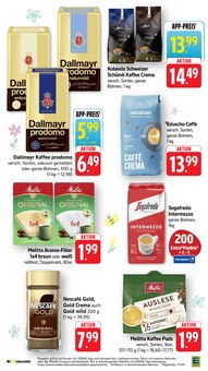 Kaffee im EDEKA Prospekt "Aktuelle Angebote" mit 56 Seiten (Ettlingen)