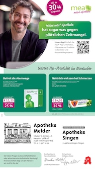Aktueller mea - meine apotheke Prospekt "Unsere November-Angebote" für Remchingen Aktueller mea - meine apotheke Prospekt für Remchingen mit  Seiten