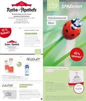 LINDA Apotheke Prospekt der aktuellen Woche mit 3 Seiten, gültig von 01.05.2025 bis 31.05.2025, in Brandenburg und Umgebung Aktueller LINDA Apotheke Prospekt in Brandenburg und Umgebung, "Aktuelle Angebote" mit 3 Seiten, 01.05.2025 - 31.05.2025