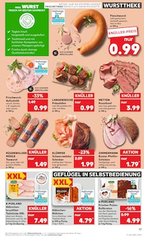 Rindfleisch im Kaufland Prospekt "KNÜLLER" mit 56 Seiten (Ulm)