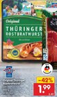 Aktuelle Bratwurst Angebote bei Netto Marken-Discount in Jena Aktuelles Original Thüringer Rostbratwurst Angebot bei Netto Marken-Discount in Jena ab 1,99 €