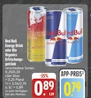 Energy Drink Angebote von Red Bull bei E center Plauen für 0,79 €