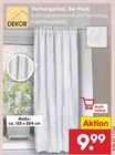 Vorhangschal Angebote von DEKOR bei Netto Marken-Discount Dresden für 9,99 €