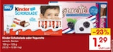 Kinder Schokolade oder Yogurette im Angebot bei Netto Marken-Discount in Hoyerswerda Kinder Schokolade oder Yogurette Angebote bei Netto Marken-Discount Hoyerswerda für 1,29 €