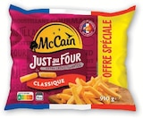Frites Just au Four Surgelées Classique - MCCAIN - Super U à Nevers Frites Just au Four Surgelées Classique - MCCAIN en promo chez Super U Nevers à 1,65 €
