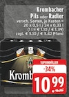 Aktuelles Pils oder Radler Angebot bei E center in Neuss ab 10,99 €