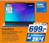 expert Bühl - Notebook SIGNIUM 14 S1 OLED (MD600002) Angebot im Prospekt Notebook SIGNIUM 14 S1 OLED (MD600002) bei expert im Bühl Prospekt für 699,00 €