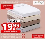 Jersey-Spannbett Oslo von Fürstenhof im aktuellen Segmüller Prospekt für 19,99 €