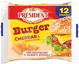 Burger Cheddar & Emmental - PRÉSIDENT dans le catalogue Colruyt