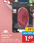 Hüftsteak vom Jungbullen Angebote von GUT PONHOLZ bei Netto Marken-Discount Ravensburg für 1,69 €