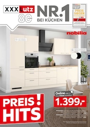 XXXLutz Möbelhäuser Möbel & Einrichtung Prospekt der aktuellen Woche mit 8 Seiten, gültig von 11.08.2025 bis 24.08.2025, in Schmalfeld und Umgebung Aktueller XXXLutz Möbelhäuser Möbel & Einrichtung Prospekt in Schmalfeld und Umgebung, "NR. 1 BEI KÜCHEN" mit 8 Seiten, 11.08.2025 - 24.08.2025