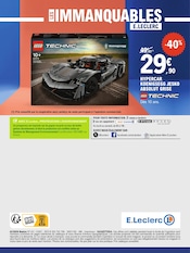Promos Lego dans le catalogue "Vague de fraîcheur sur votre budget" de E.Leclerc Lego en promo dans le catalogue E.Leclerc à la page 72