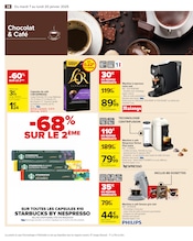 Nespresso Angebote im Prospekt "NOUVELLE ANNÉE MEILLEURE PROMO" von Carrefour auf Seite 40