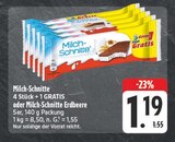 Milch-Schnitte Angebote bei EDEKA Weimar für 1,19 €
