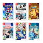 Sélection de jeux à petit prix pour Nintendo Switch - MAXIMUM ENT - Carrefour à Tourcoing Sélection de jeux à petit prix pour Nintendo Switch - MAXIMUM ENT en promo chez Carrefour Tourcoing à 8,99 €