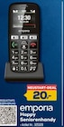 Happy Seniorenhandy im Angebot bei EURONICS in Lüdenscheid Happy Seniorenhandy Angebote von emporia bei EURONICS Lüdenscheid für 20,00 €