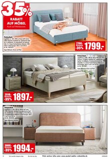 Matratze im Möbel Mahler Siebenlehn Prospekt "IHR MÖBEL-PARADIES - RIESIGE AUSWAHL, kleinster Preis!" mit 16 Seiten (Dresden)