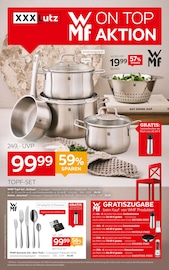 Aktueller XXXLutz Möbelhäuser Möbel & Einrichtung Prospekt in Brachbach und Umgebung, "WMF ON TOP AKTION" mit 12 Seiten, 30.03.2026 - 05.04.2026