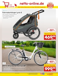 Fahrradanhänger Angebot & Preis im aktuellen Netto Marken-Discount Prospekt Fahrradanhänger Angebot im aktuellen Netto Marken-Discount Prospekt auf Seite 47