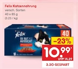 Aktuelles Katzennahrung Angebot bei Netto Marken-Discount in Jena ab 10,99 €