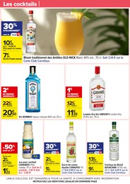 Prix et réduction Gin dans le prospectus Carrefour en cours Offre Gin dans le catalogue Carrefour du moment à la page 7