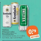 Pils im tegut Prospekt Pils von Veltins Pilsener oder Krombacher im aktuellen tegut Prospekt für 0,79 €