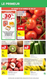 Prix et réduction Pêche dans le prospectus Carrefour en cours Offre Pêche dans le catalogue Carrefour du moment à la page 27