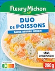 Duo de poissons riz cuisiné - FLEURY MICHON en promo chez Intermarché Super Nîmes à 1,10 €