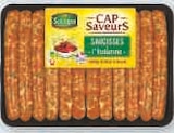 Saucisse à l'italienne ou saucisse chorizo cap saveurs ou chipolata supérieure - SOCOPA dans le catalogue Super U