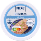 Rillettes de thon - Nixe - Lidl à Saumur Rillettes de thon - Nixe en promo chez Lidl Saumur à 0,85 €